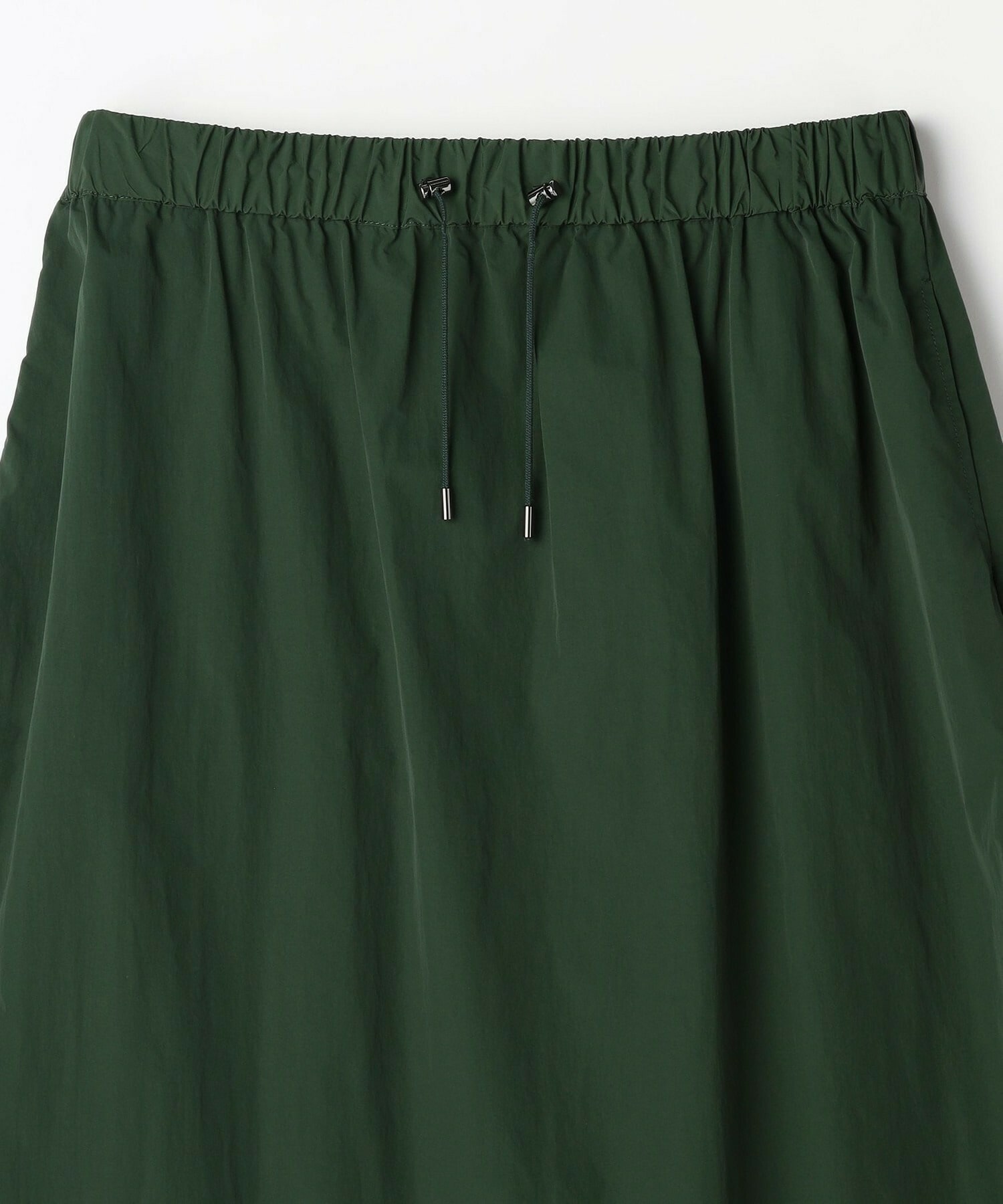 【L'EQUIPE】【Lサイズ】ビンテージナイロンタフタスカート 詳細画像 グリーン 2