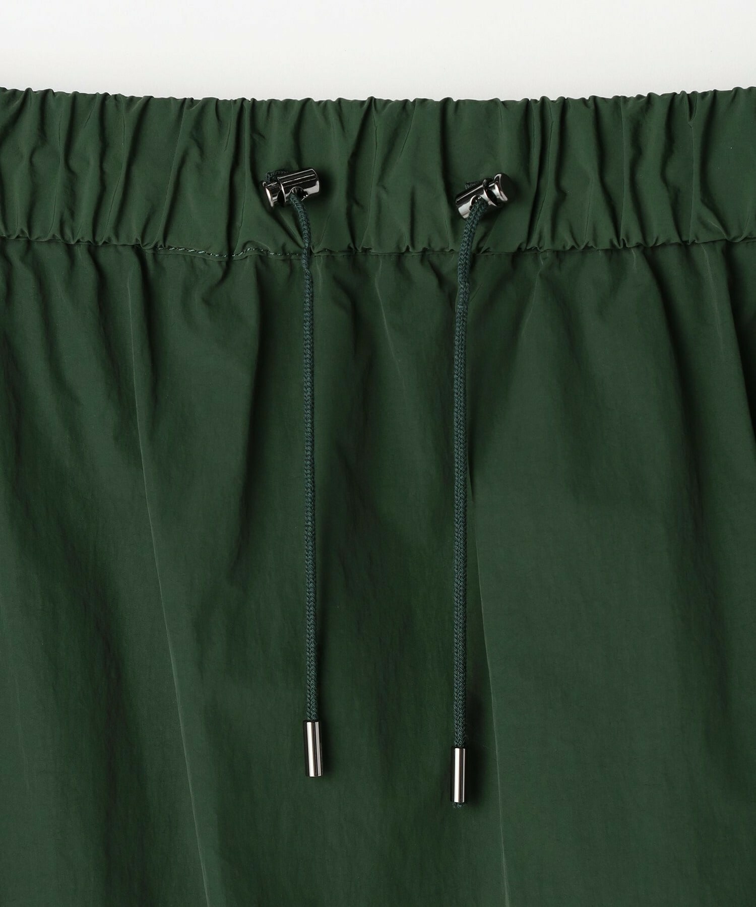 【L'EQUIPE】【Lサイズ】ビンテージナイロンタフタスカート 詳細画像 グリーン 3