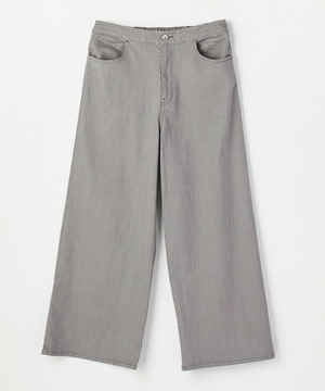 【L'EQUIPE】【Lサイズ】9ozストレッチデニムパンツ 詳細画像 グレー 1