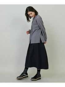 【L'EQUIPE】【Lサイズ】グレンチェックオーガンジーブラウス 詳細画像 グレー系その他 3