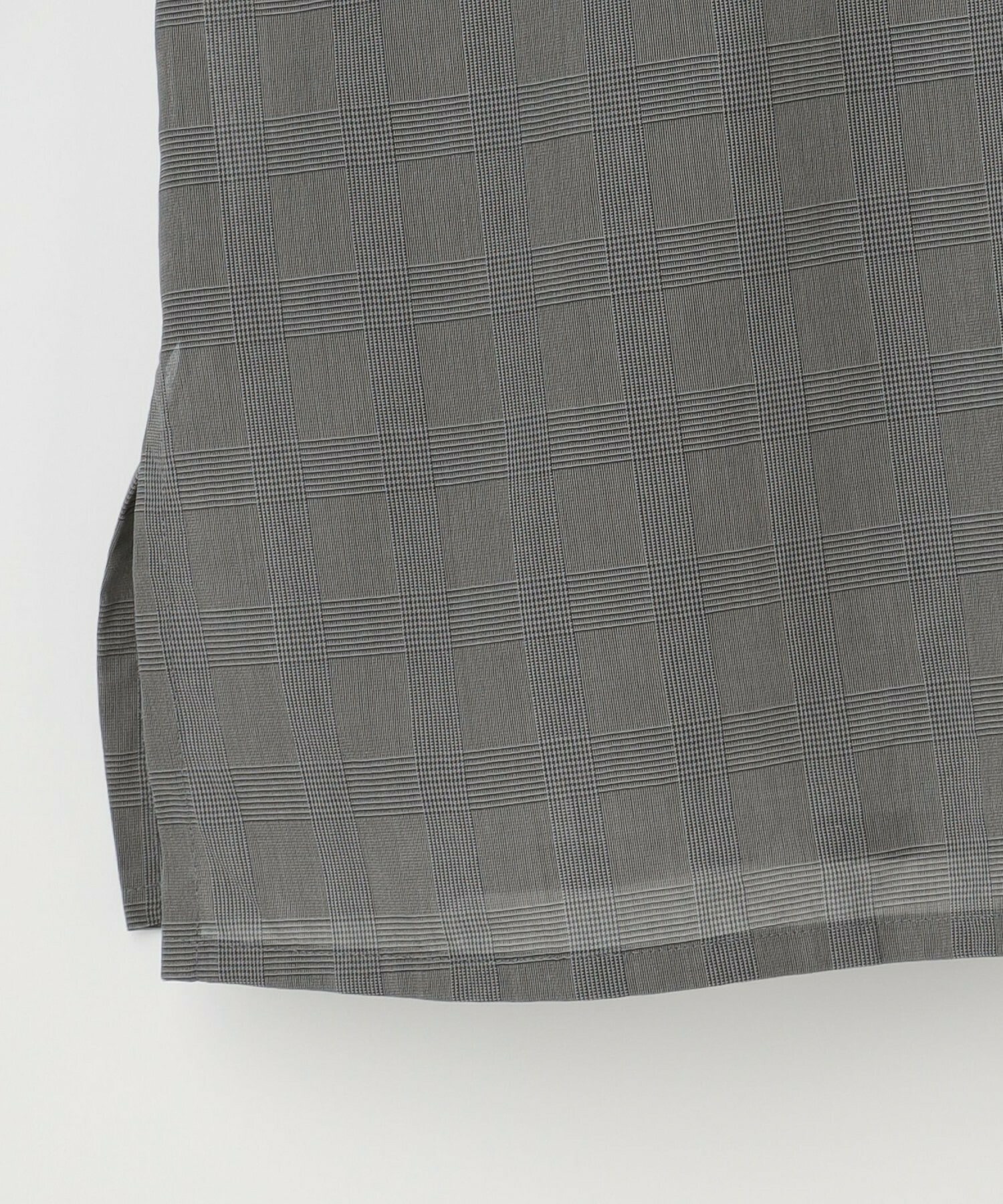 【L'EQUIPE】【Lサイズ】グレンチェックオーガンジーブラウス 詳細画像 グレー系その他 12