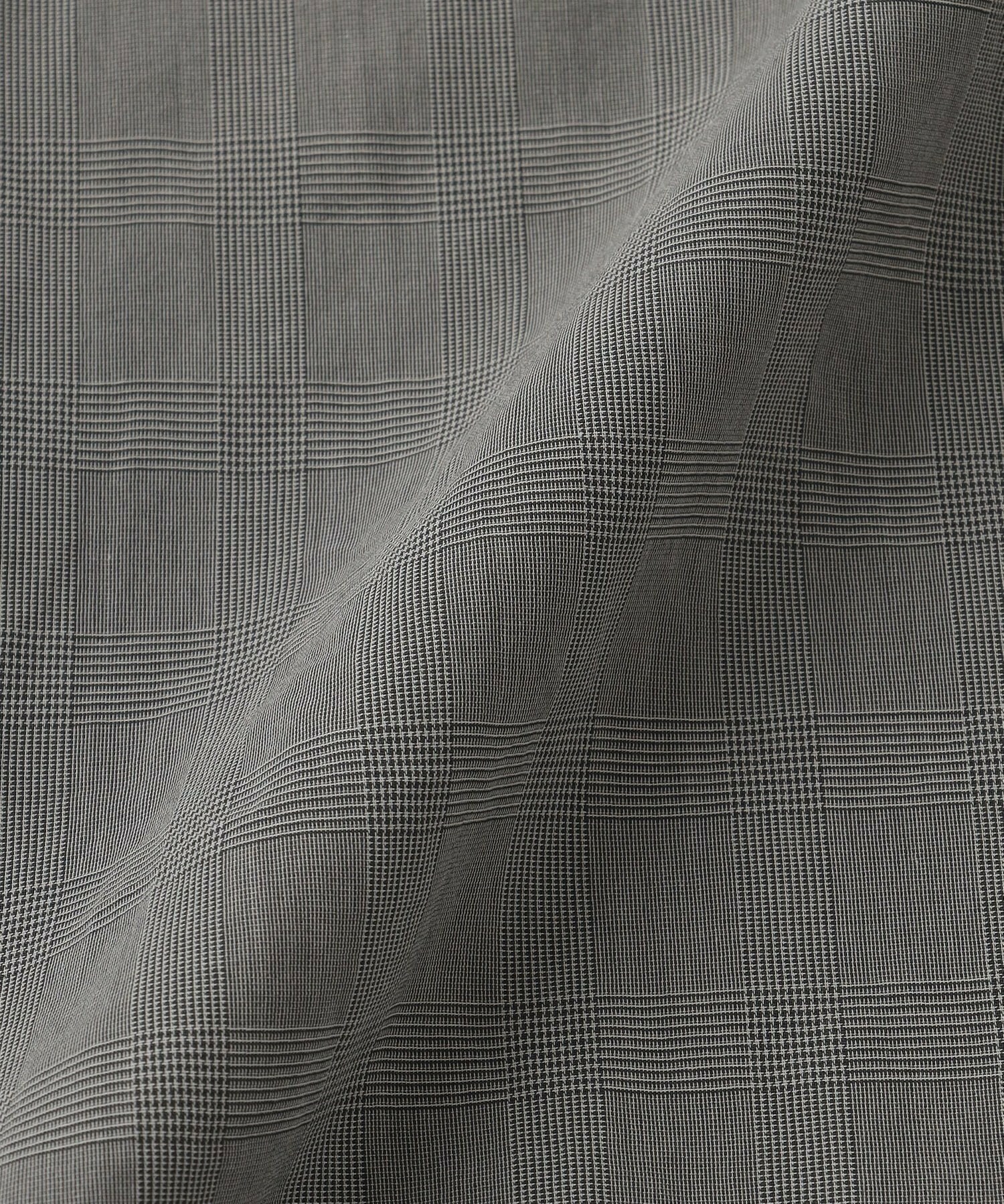 【L'EQUIPE】【Lサイズ】グレンチェックオーガンジーブラウス 詳細画像 グレー系その他 13