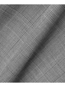 【L'EQUIPE】【Lサイズ】ストレッチグレンチェックロングジレ 詳細画像 ブラック系その他 14