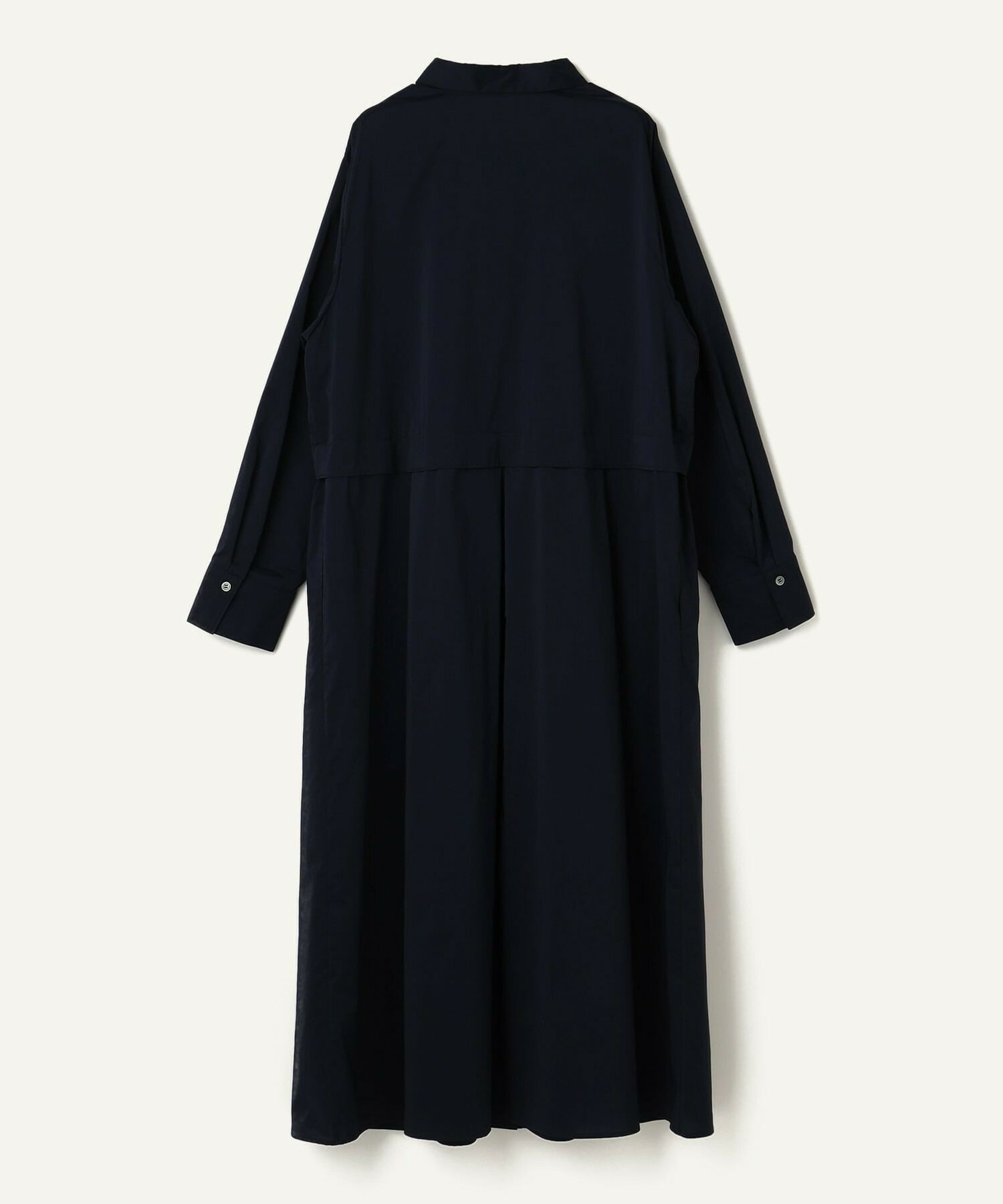 【L'EQUIPE】【Lサイズ】ストレッチタフタシャツワンピース 詳細画像 ネイビー 5