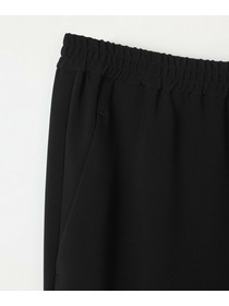 【L'EQUIPE】【Lサイズ】ダブルクロスライトテーパードパンツ 詳細画像 ブラック 12