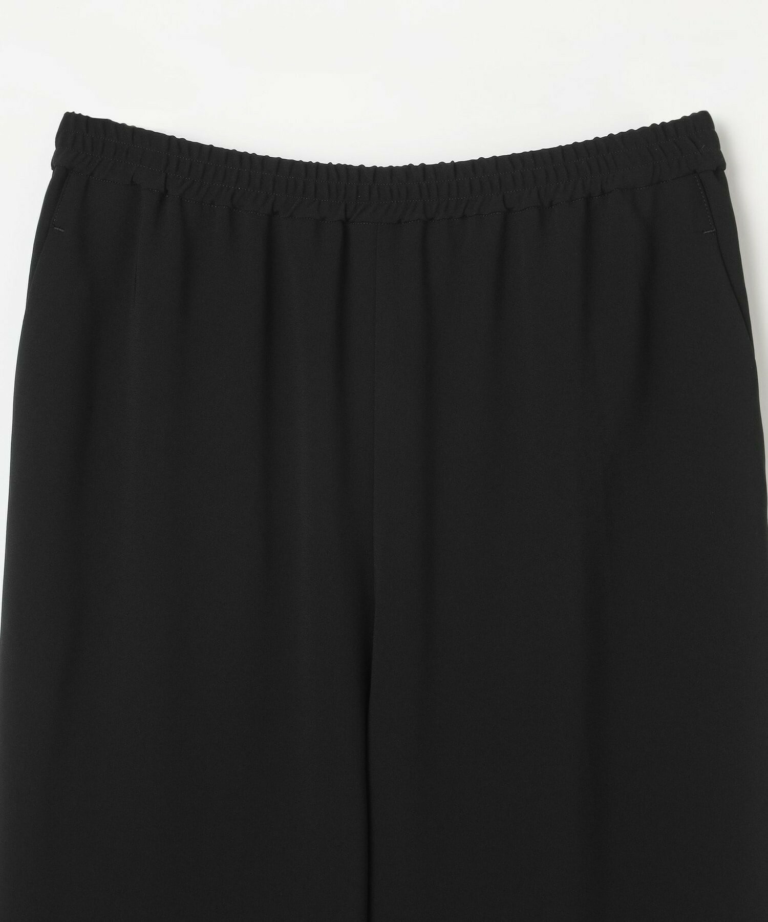 【L'EQUIPE】【Lサイズ】ダブルクロスライトテーパードパンツ 詳細画像 ブラック 11