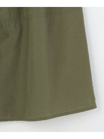 【L'EQUIPE】【Lサイズ】ナイロンコットンタンブラースカート 詳細画像 カーキ 11