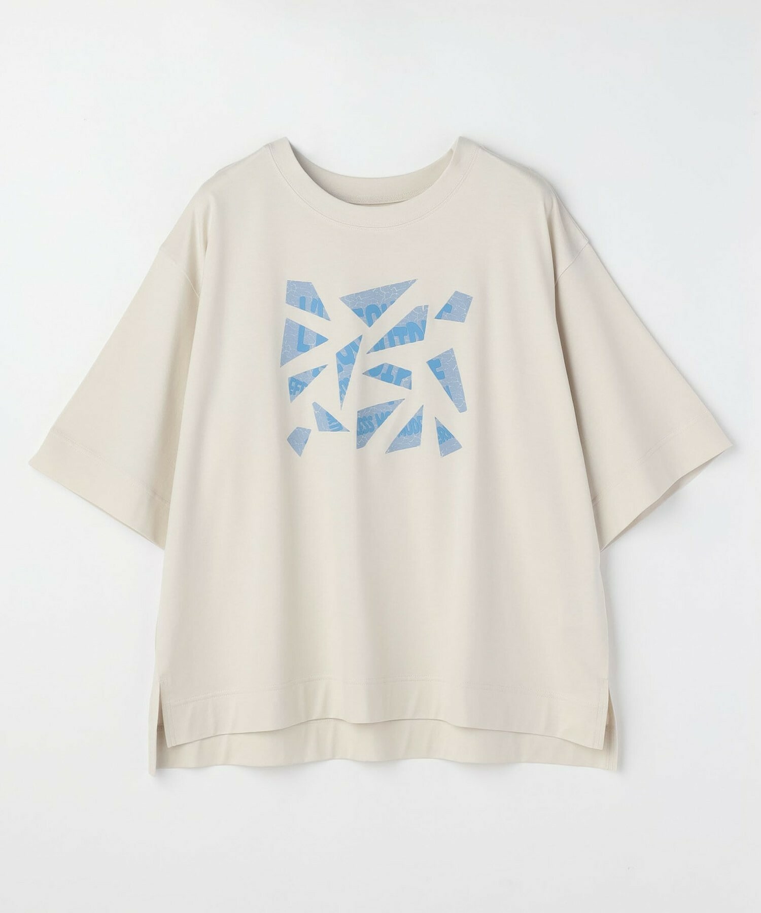 【L'EQUIPE】【Lサイズ】ブロークンロゴTシャツ 詳細画像 グレー 1