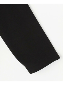 【L'EQUIPE】【Lサイズ】バックサテンノーカラージャケット 詳細画像 ブラック 3