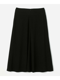 【L'EQUIPE】【Lサイズ】バックサテンAラインスカート 詳細画像 ブラック 1