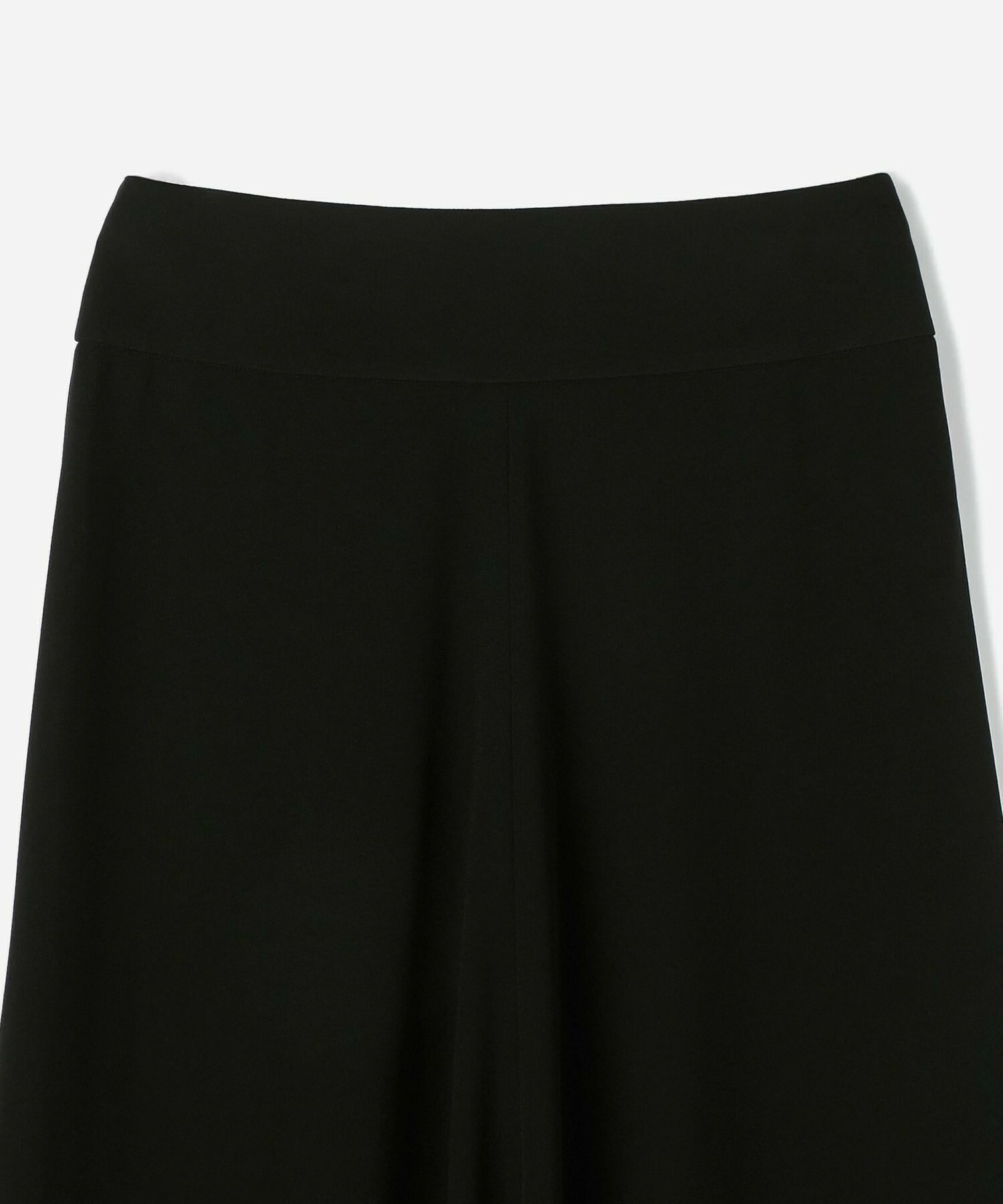 【L'EQUIPE】【Lサイズ】バックサテンAラインスカート 詳細画像 ブラック 2