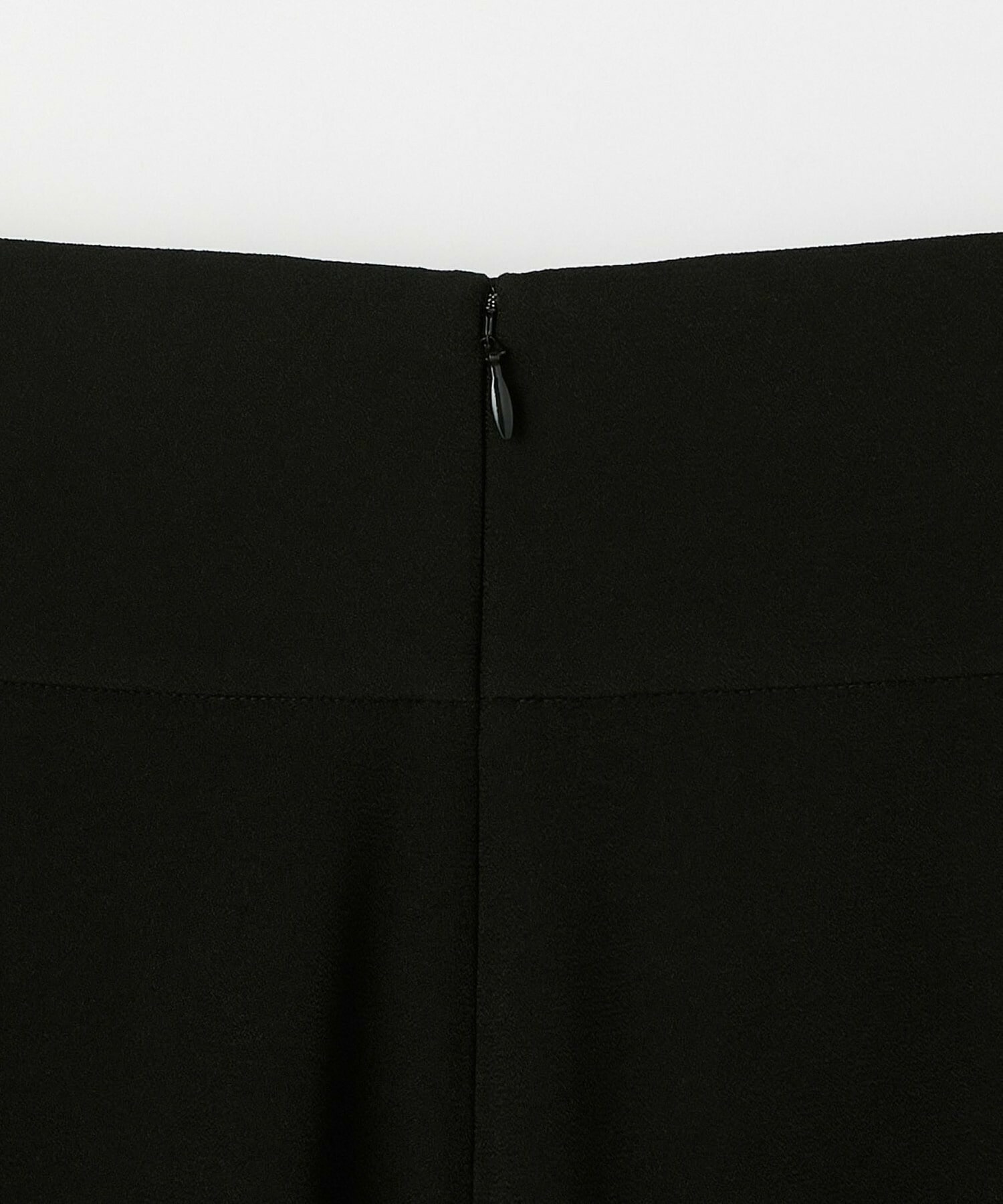 【L'EQUIPE】【Lサイズ】バックサテンAラインスカート 詳細画像 ブラック 3