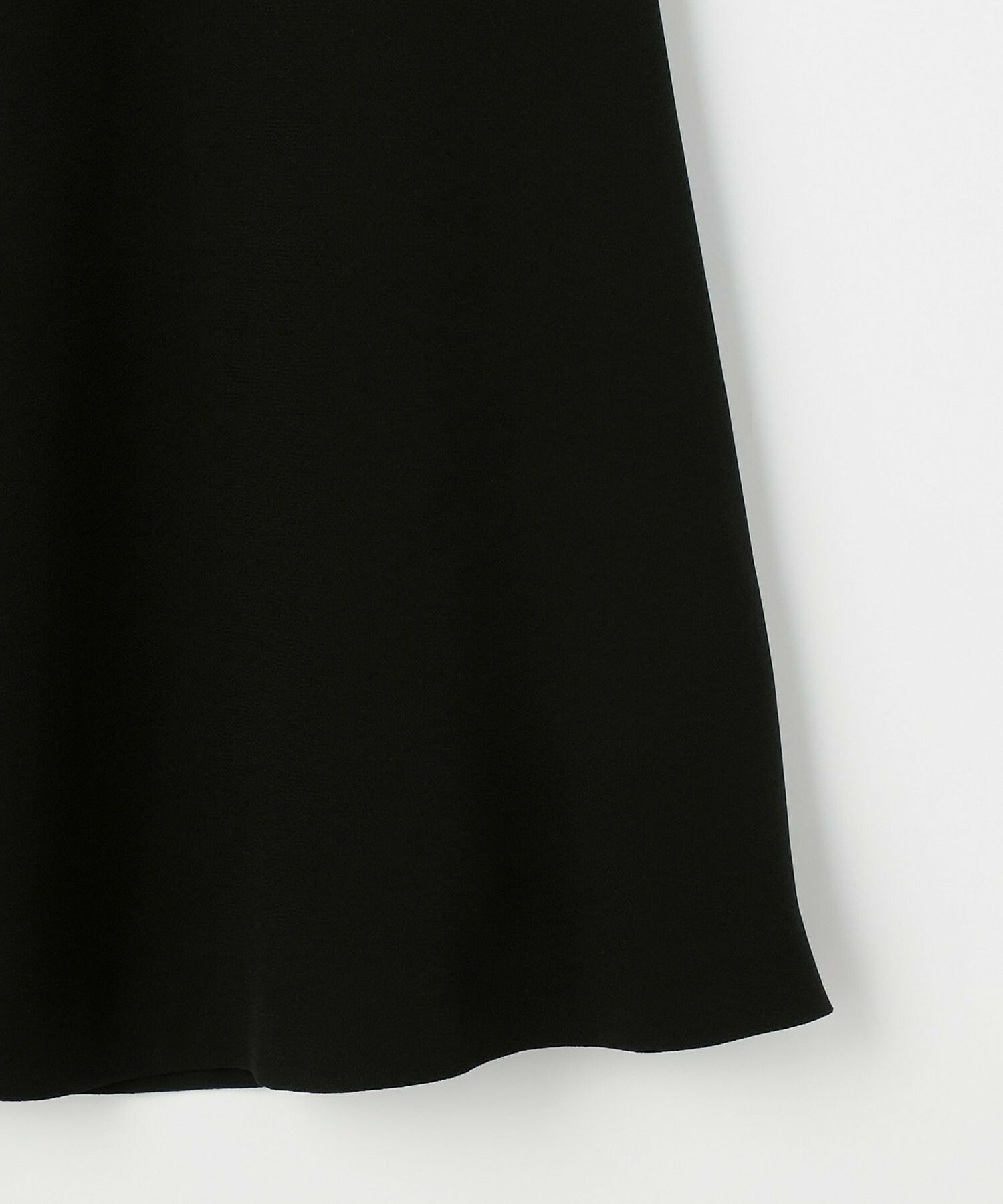 【L'EQUIPE】【Lサイズ】バックサテンAラインスカート 詳細画像 ブラック 4