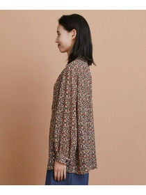 【L'EQUIPE】【Lサイズ】ヴィンテージプリントブラウス 詳細画像 レッド系その他 5