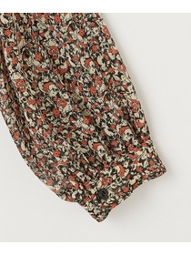 【L'EQUIPE】【Lサイズ】ヴィンテージプリントブラウス 詳細画像 レッド系その他 9