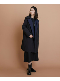 【L'EQUIPE】【Lサイズ】ナイロンワッシャー中綿コート 詳細画像 ブラック系その他 12