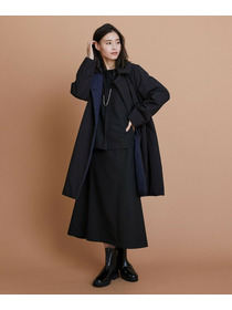 【L'EQUIPE】【Lサイズ】ナイロンワッシャー中綿コート 詳細画像 ブラック系その他 13