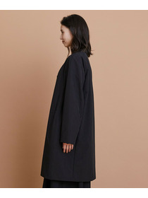 【L'EQUIPE】【Lサイズ】ナイロンワッシャー中綿コート 詳細画像 ブラック系その他 18