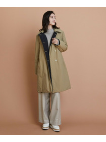 【L'EQUIPE】【Lサイズ】ナイロンワッシャー中綿コート 詳細画像 ブラック系その他 2