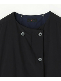 【L'EQUIPE】【Lサイズ】ナイロンワッシャー中綿コート 詳細画像 ブラック系その他 24