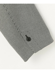 【L'EQUIPE】［eclat 2025年11月号掲載商品］【Lサイズ】バイカラーチェックノーカラージャケット 詳細画像 グレー系その他 15