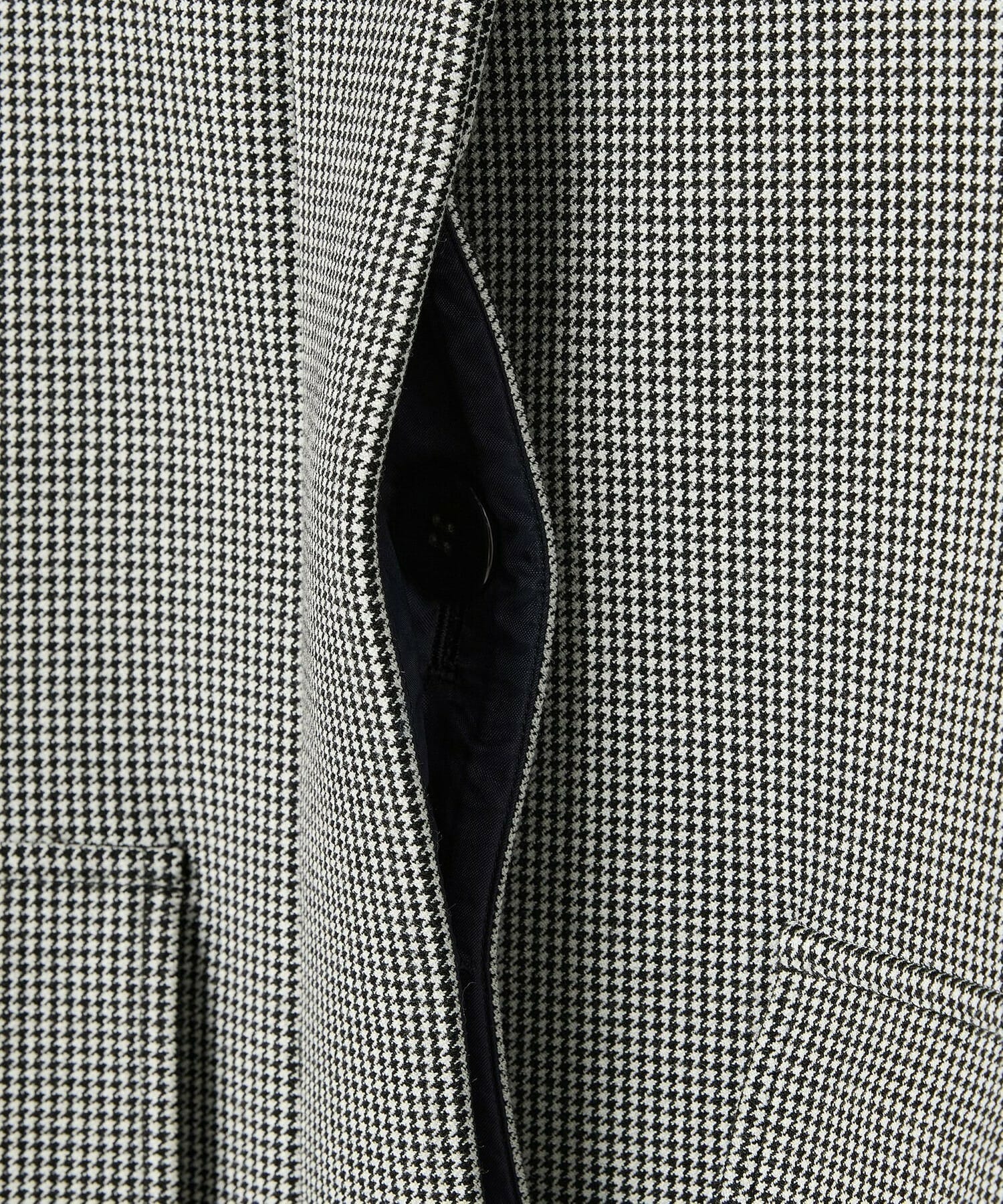 【L'EQUIPE】［eclat 2025年11月号掲載商品］【Lサイズ】バイカラーチェックノーカラージャケット 詳細画像 グレー系その他 13