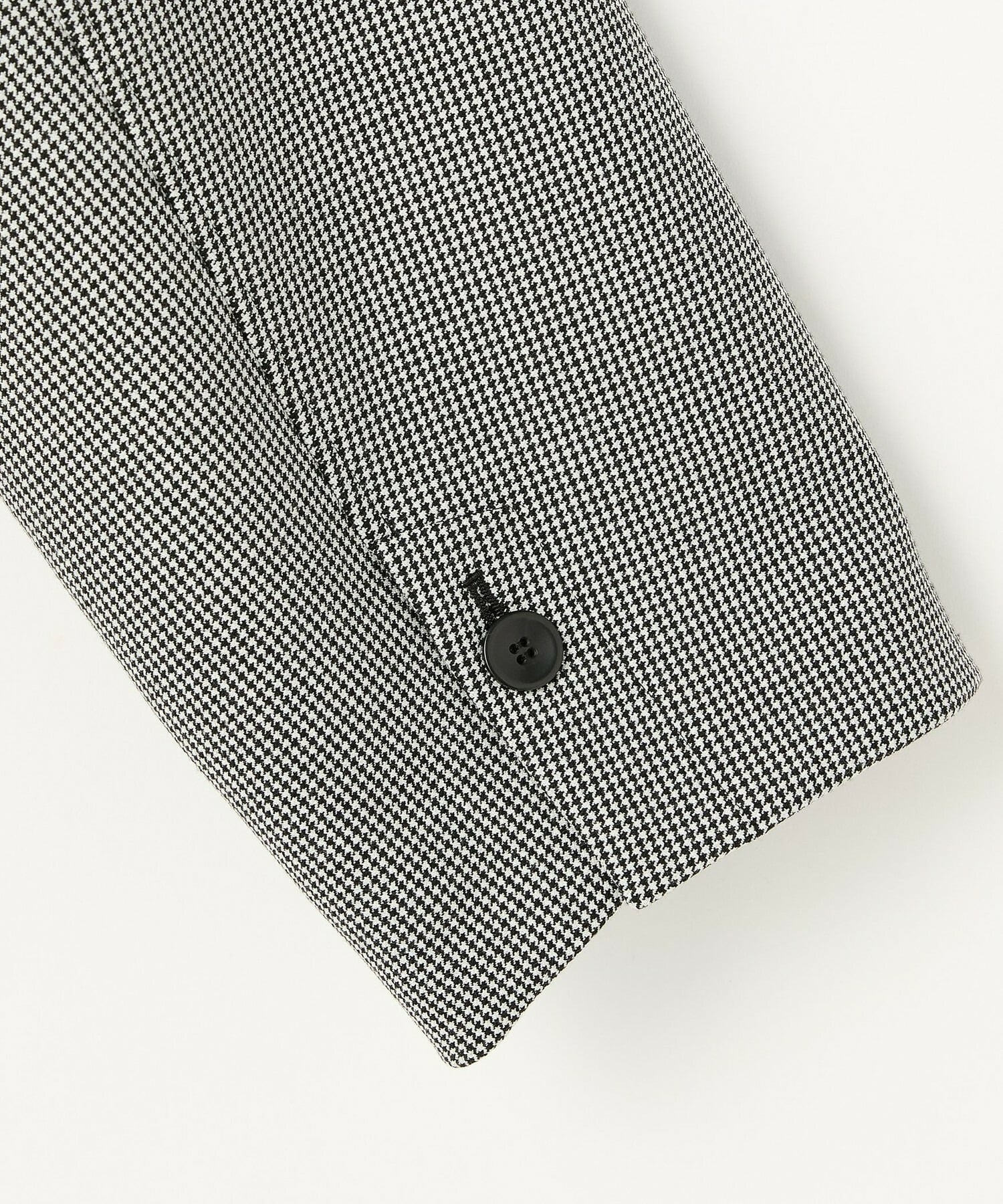 【L'EQUIPE】［eclat 2025年11月号掲載商品］【Lサイズ】バイカラーチェックノーカラージャケット 詳細画像 グレー系その他 15