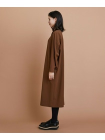 【L'EQUIPE】［eclat 2025年11月号掲載商品］【Lサイズ】トロストレッチワンピース 詳細画像 ブラウン 11
