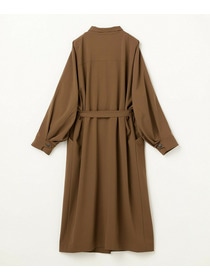 【L'EQUIPE】［eclat 2025年11月号掲載商品］【Lサイズ】トロストレッチワンピース 詳細画像 ブラウン 13