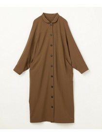 【L'EQUIPE】［eclat 2025年11月号掲載商品］【Lサイズ】トロストレッチワンピース 詳細画像 ブラウン 14