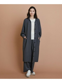 【L'EQUIPE】［eclat 2025年11月号掲載商品］【Lサイズ】トロストレッチワンピース 詳細画像 ブラウン 3