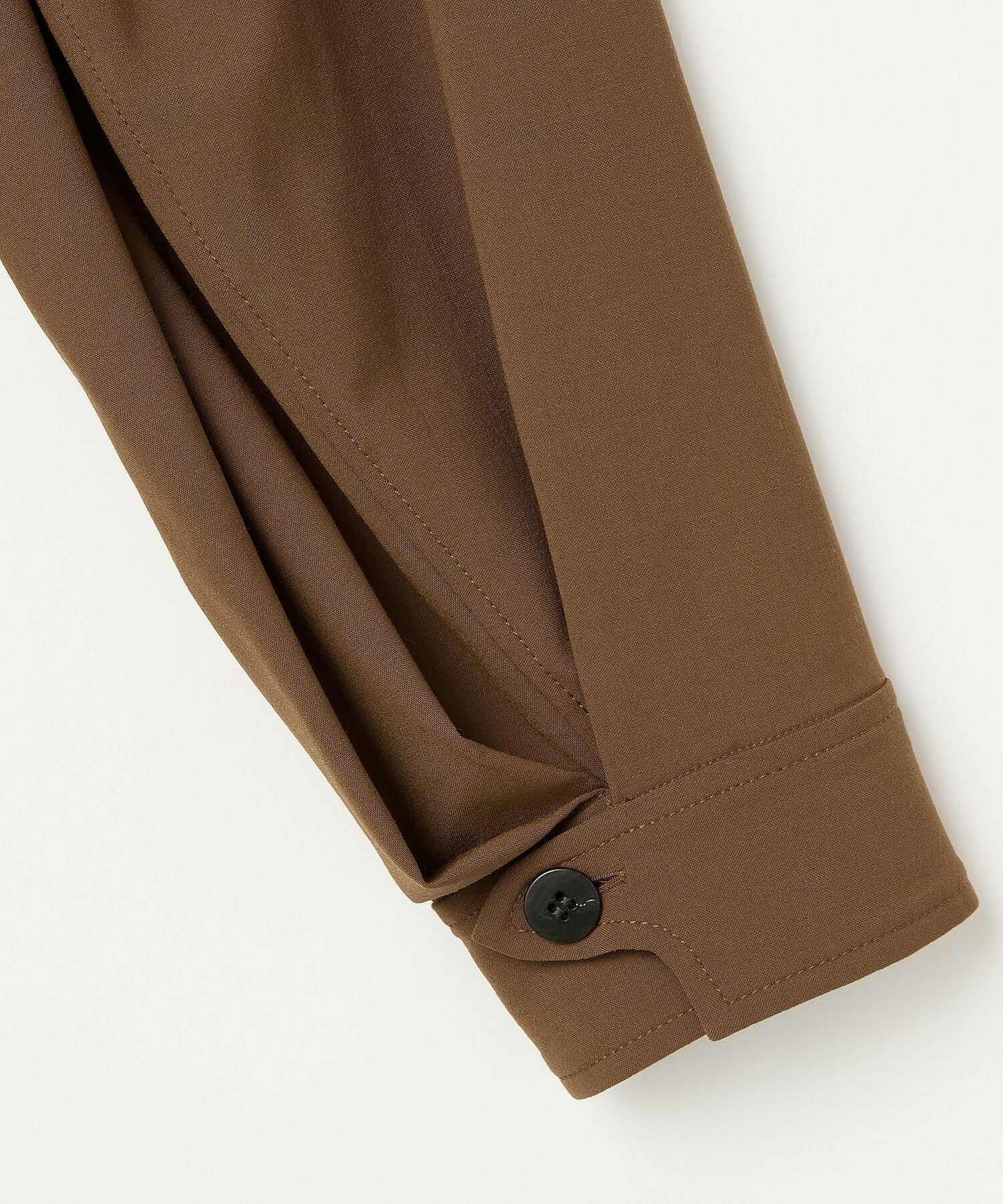 【L'EQUIPE】［eclat 2025年11月号掲載商品］【Lサイズ】トロストレッチワンピース 詳細画像 ブラウン 17