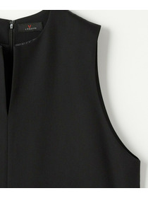 【L'EQUIPE】【Lサイズ】TWドビードスキンノースリーブワンピース 詳細画像 ブラック 13