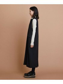 【L'EQUIPE】【Lサイズ】TWドビードスキンノースリーブワンピース 詳細画像 ブラック 7