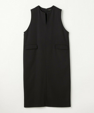 【L'EQUIPE】【Lサイズ】TWドビードスキンノースリーブワンピース 詳細画像 ブラック 1