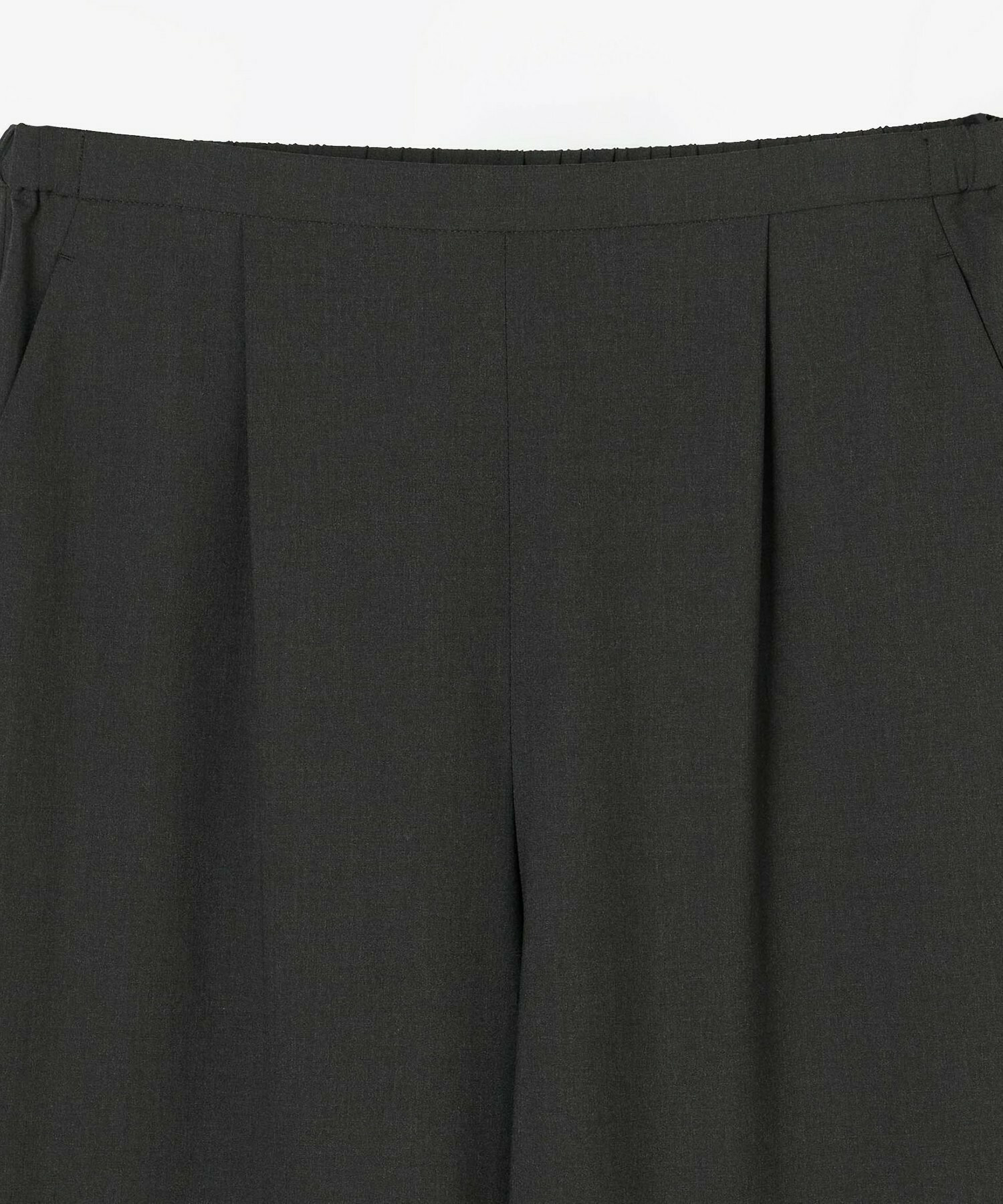 【L'EQUIPE】【Lサイズ】ウォッシャブルTR2wayストレートパンツ 詳細画像 チャコールグレー 10