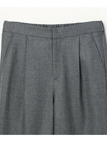 【L'EQUIPE】［eclat 2025年11月号掲載商品］【Lサイズ】ウールサキソニーストレートパンツ 詳細画像 チェック 11