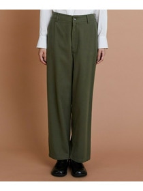 【L'EQUIPE】［eclat 2025年11月号掲載商品］【Lサイズ】クラシックドリルパンツ 詳細画像 ホワイト 10