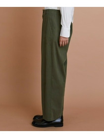 【L'EQUIPE】［eclat 2025年11月号掲載商品］【Lサイズ】クラシックドリルパンツ 詳細画像 ホワイト 11