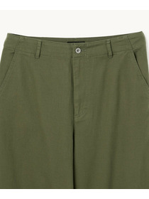 【L'EQUIPE】［eclat 2025年11月号掲載商品］【Lサイズ】クラシックドリルパンツ 詳細画像 ホワイト 14