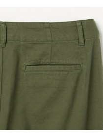 【L'EQUIPE】［eclat 2025年11月号掲載商品］【Lサイズ】クラシックドリルパンツ 詳細画像 ホワイト 16