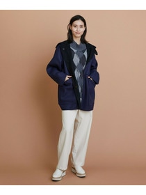 【L'EQUIPE】［eclat 2025年11月号掲載商品］【Lサイズ】クラシックドリルパンツ 詳細画像 ホワイト 4