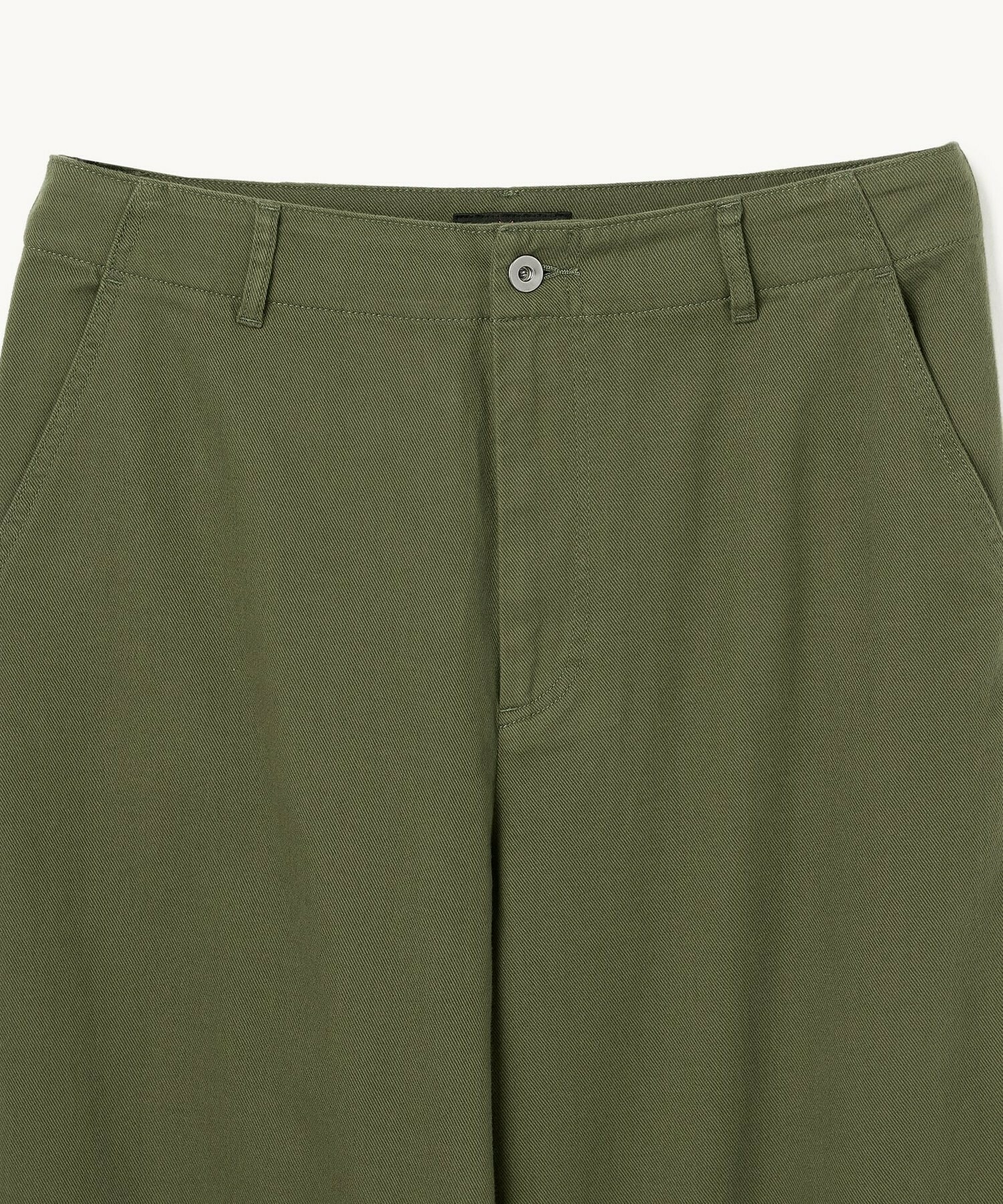 【L'EQUIPE】［eclat 2025年11月号掲載商品］【Lサイズ】クラシックドリルパンツ 詳細画像 ホワイト 14