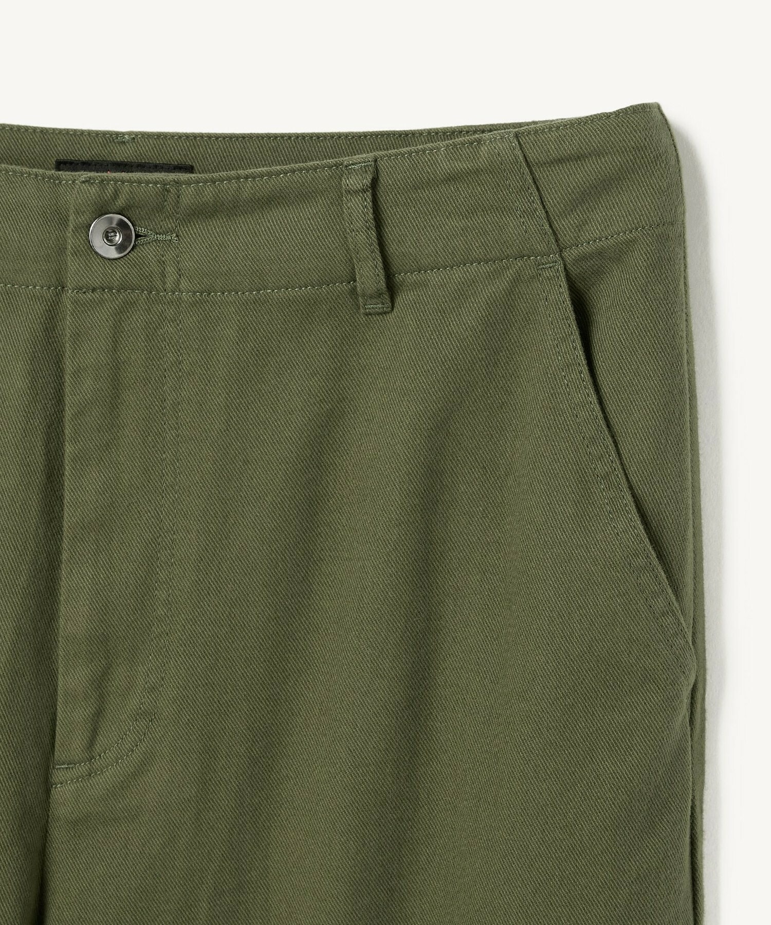 【L'EQUIPE】［eclat 2025年11月号掲載商品］【Lサイズ】クラシックドリルパンツ 詳細画像 ホワイト 15