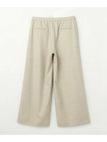 【L'EQUIPE】［eclat 2025年11月号掲載商品］【Lサイズ】ヘリンボーンサキソニーパンツ 詳細画像 ベージュ 17