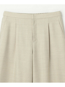 【L'EQUIPE】［eclat 2025年11月号掲載商品］【Lサイズ】ヘリンボーンサキソニーパンツ 詳細画像 ベージュ 18