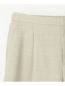 【L'EQUIPE】［eclat 2025年11月号掲載商品］【Lサイズ】ヘリンボーンサキソニーパンツ 詳細画像 ベージュ 19