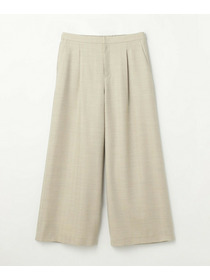 【L'EQUIPE】［eclat 2025年11月号掲載商品］【Lサイズ】ヘリンボーンサキソニーパンツ 詳細画像 ベージュ 8