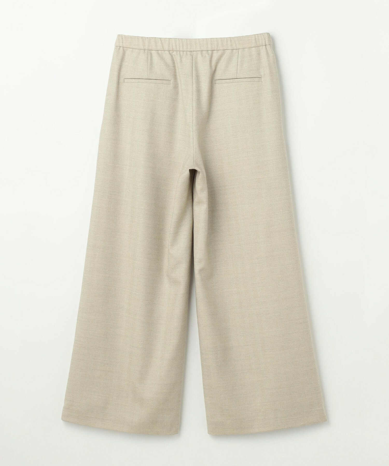 【L'EQUIPE】［eclat 2025年11月号掲載商品］【Lサイズ】ヘリンボーンサキソニーパンツ 詳細画像 ベージュ 17