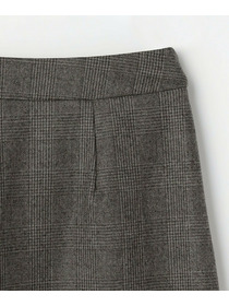 【L'EQUIPE】【Lサイズ】ウールサキソニーチェックハーフパンツ 詳細画像 チェック 3